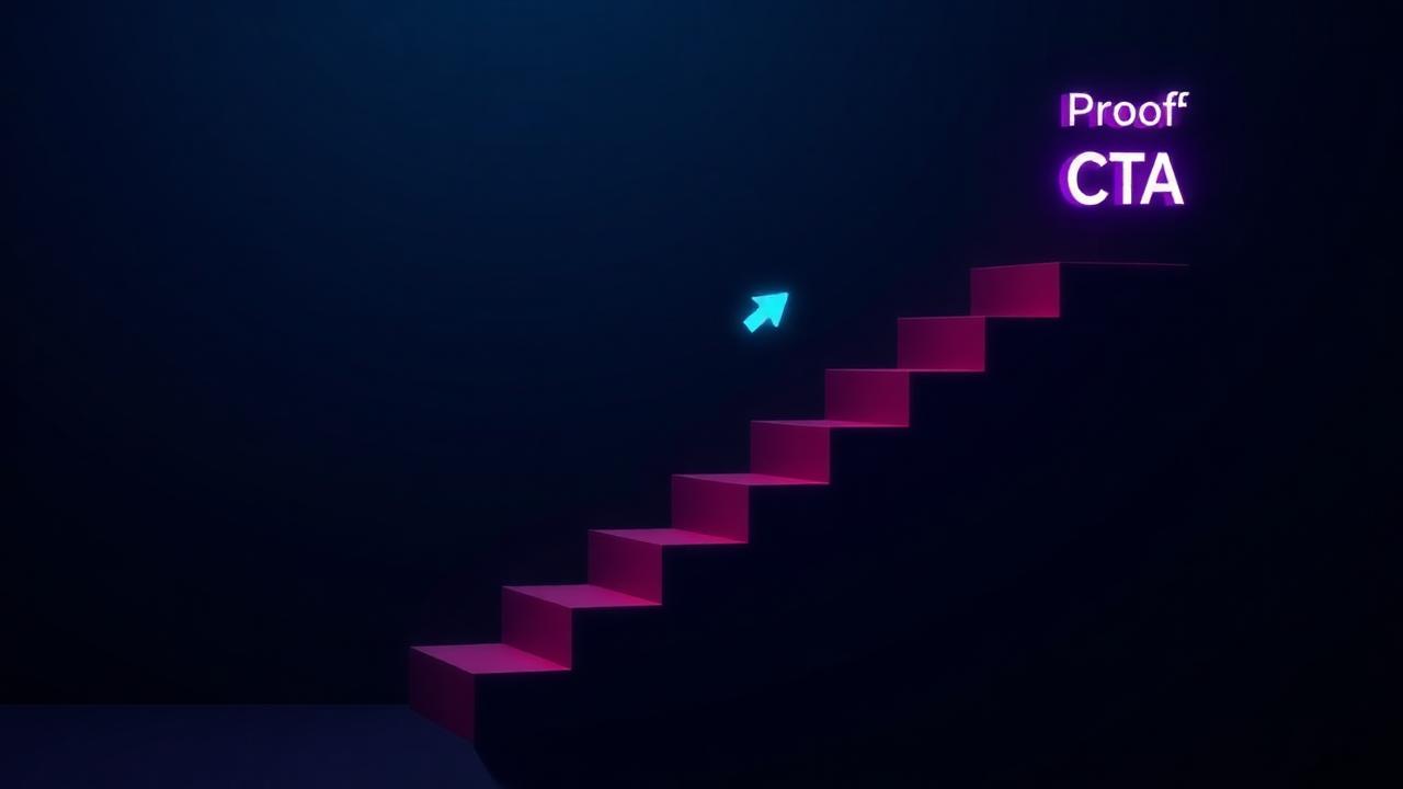 TikTok Shop content formula staircase — hook problem solution proof CTA framework for TikTok Shop launch content