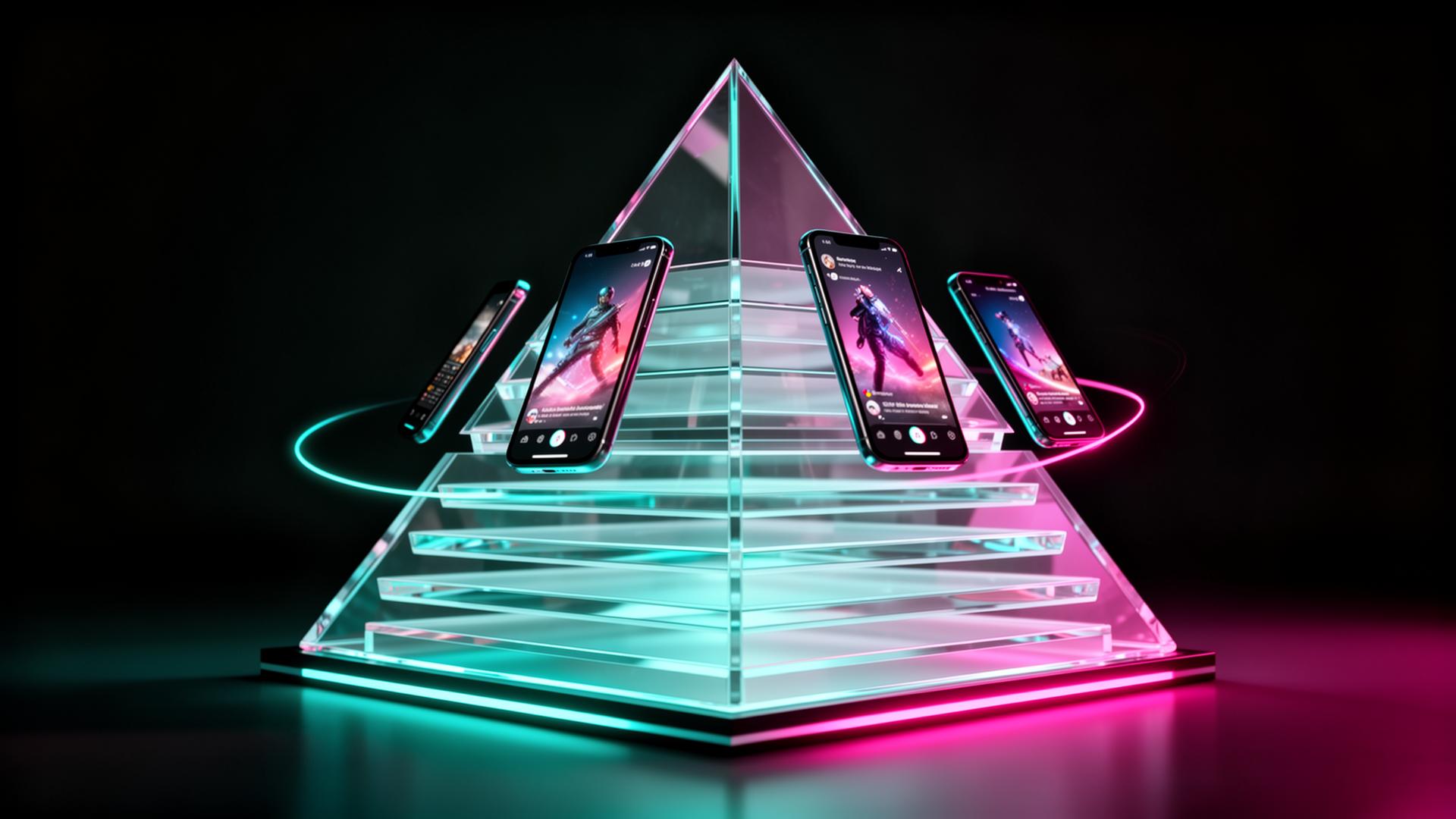 TikTok ad pyramid — how to launch on TikTok Shop agency creative hierarchy